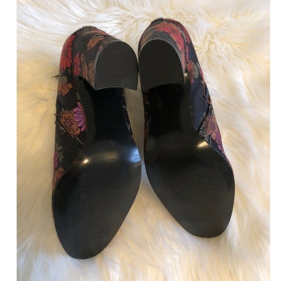 Guess Nasia3 FLORAL ANKLE BOOTS - Picture 6 of 7